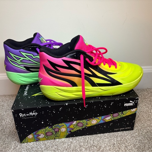 Puma MB.02 Rick&Morty size 11.5men Gently Used with box - Picture 1 of 6
